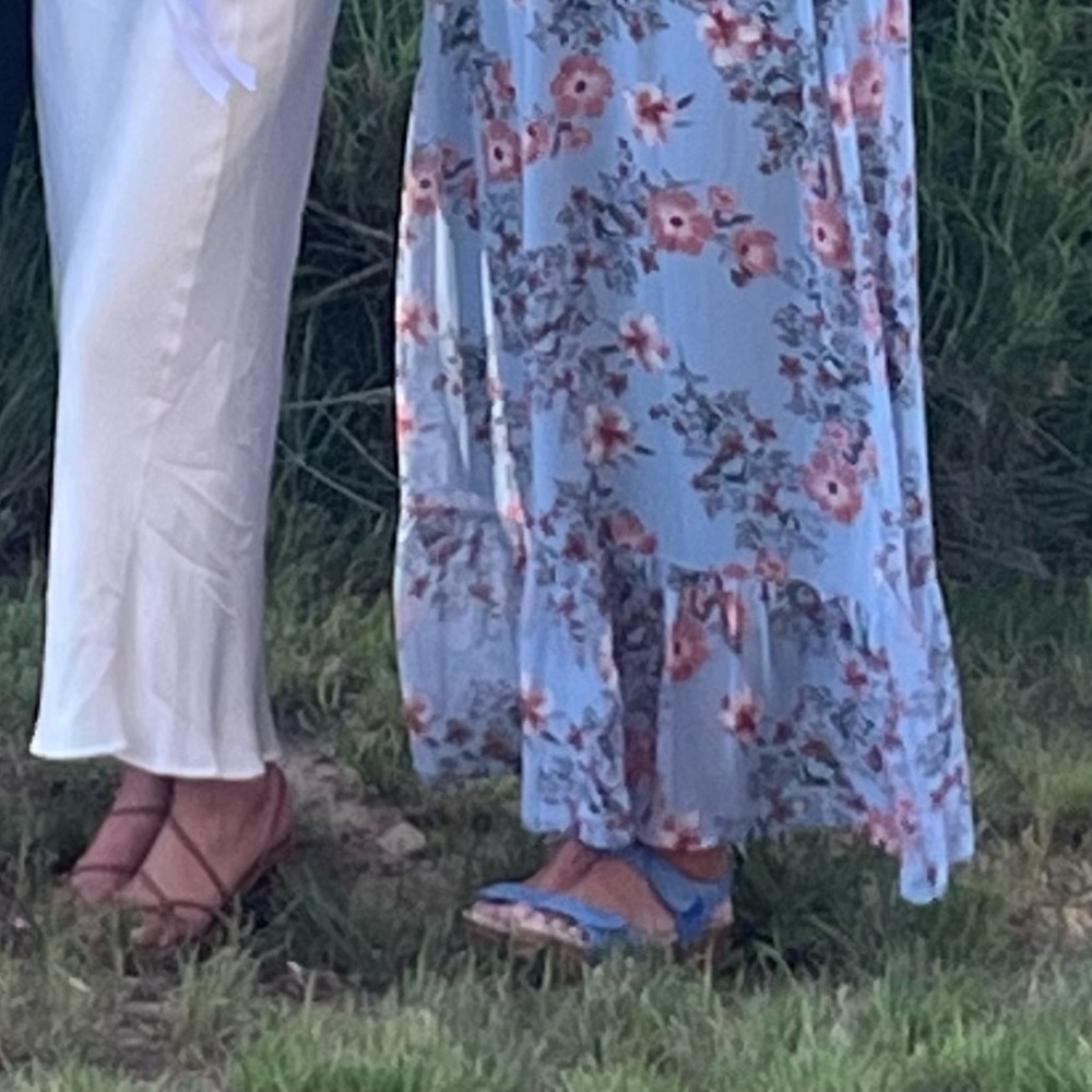 Dansko Blue Textured Sandals - Picture 7 of 7
